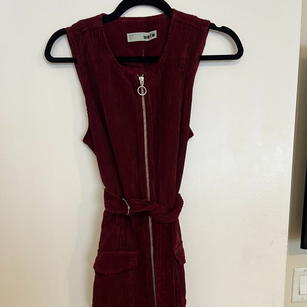 Topshop Corderoy Dress